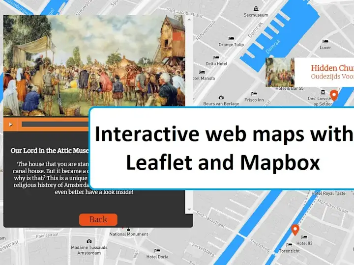 Cover image for Craft interactive maps with mapbox, leaflet, and google maps 