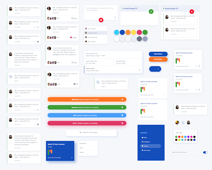 Cover image for Designing a SAAS Startup - for Agile Retrospective   