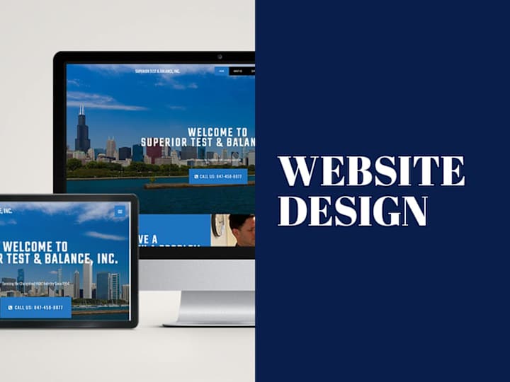 Cover image for Superior Test & Balance WordPress Website