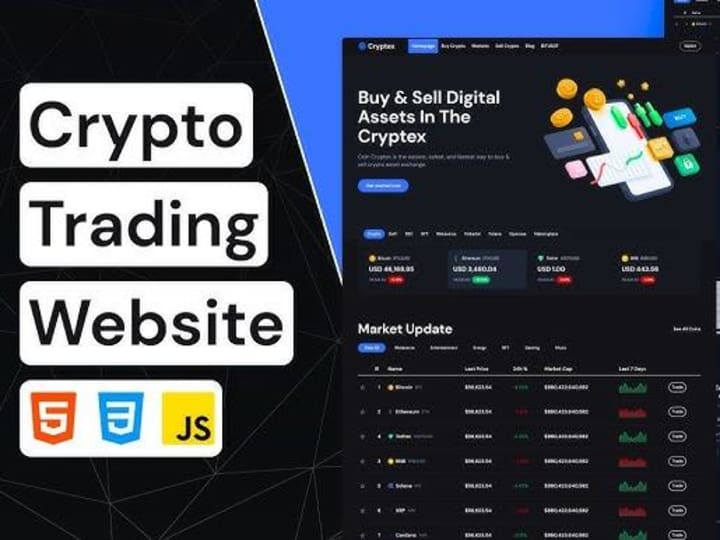 Cover image for I will create Crypto exchange website, Telegram mini app
