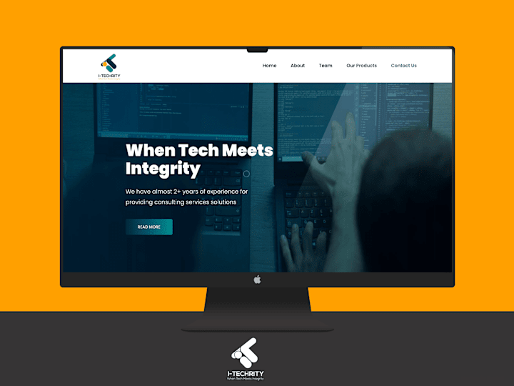 Cover image for I-Techrity official website