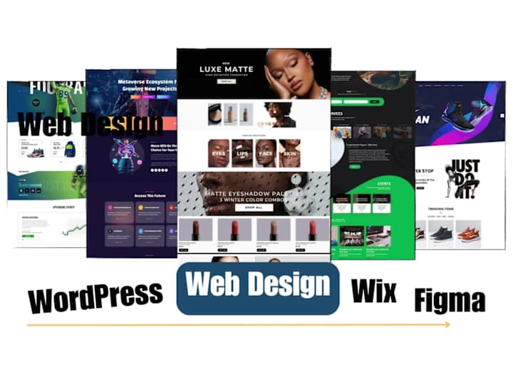 Cover image for Design your business website on WordPress, Wix, Figma & Shopify