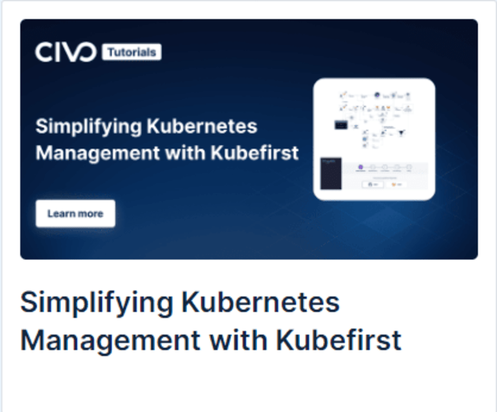 Cover image for Simplifying Kubernetes Management with Kubefirst