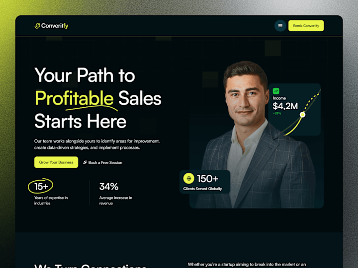 Cover image for Convertify — Sales Consulting Agency 