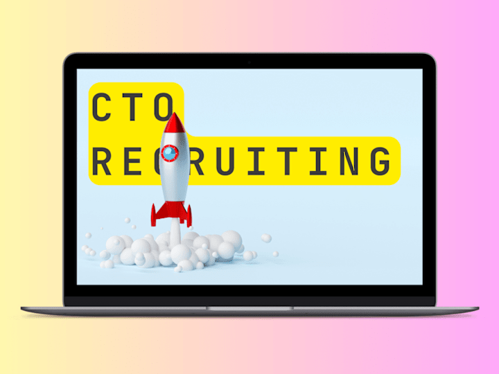 Cover image for Recruit CTO for Rapidly Growing Tech Start-Up