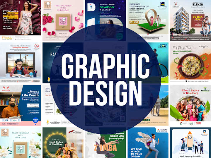 Cover image for Your creative partner for all your Graphic Design needs.
