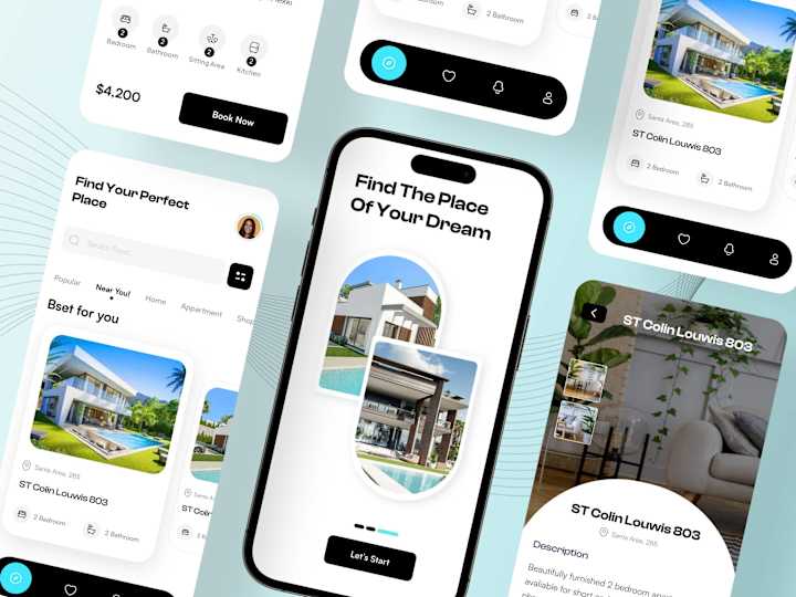 Cover image for Real Estate Mobile App Designs