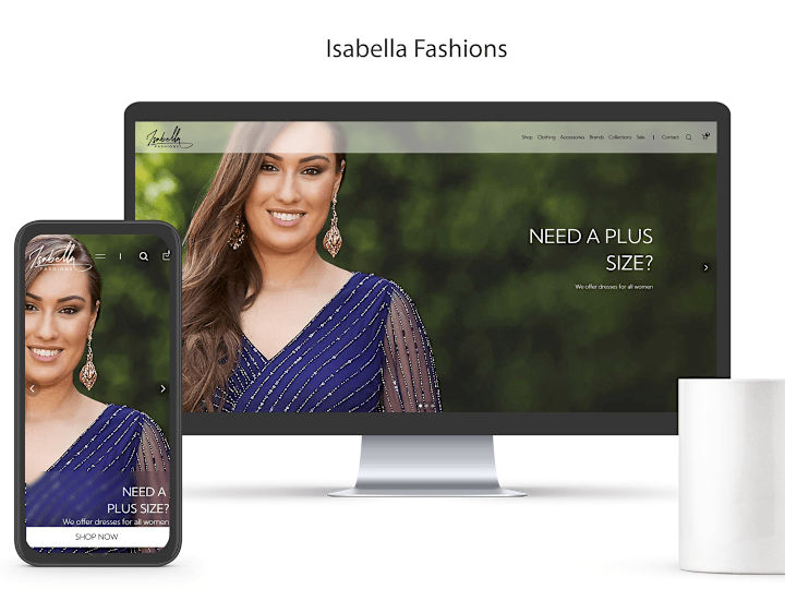 Cover image for Isabella Fashions