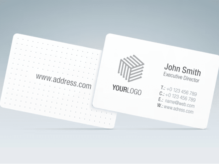 Cover image for VAA Glass Infinite Business Card/Logo