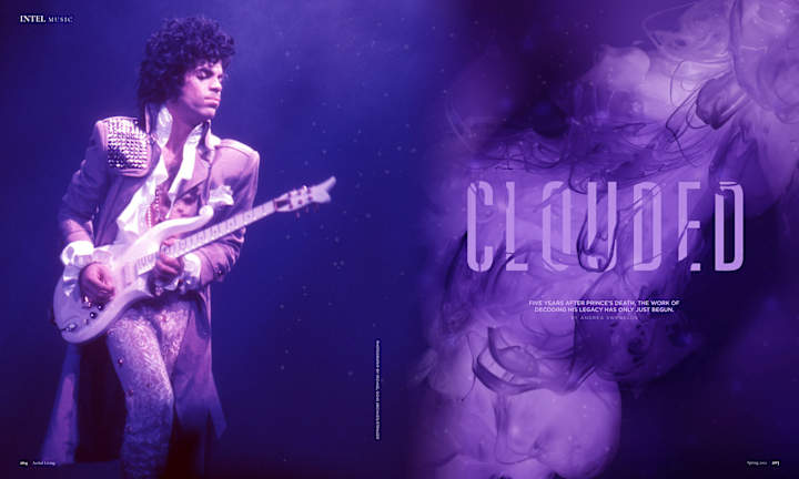 Cover image for Prince "Clouded" Magazine Feature