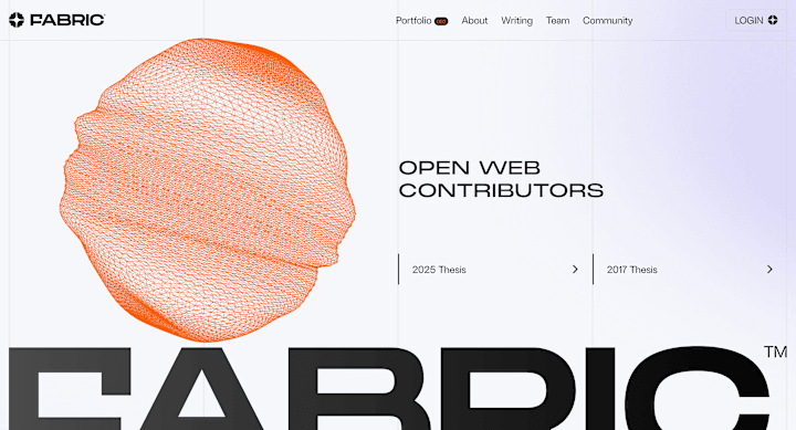 Cover image for Fabric - Custom Developed Website