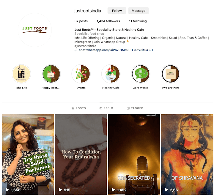 Cover image for Project For Commercial @justroots-ISHA LIFE FOUNDATION