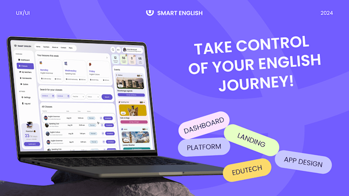 Cover image for EdTech Platform | APP DESIGN | LANDING