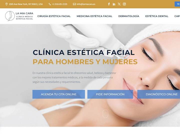 Cover image for Wordpress Development for an aesthetic clinic