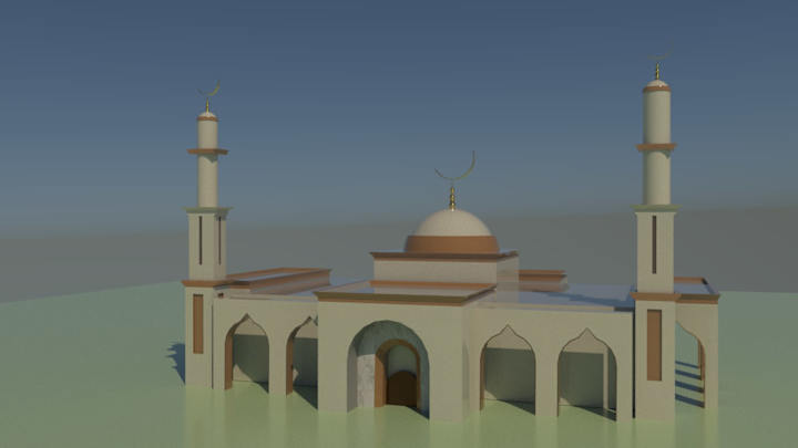 Cover image for 3d mosque