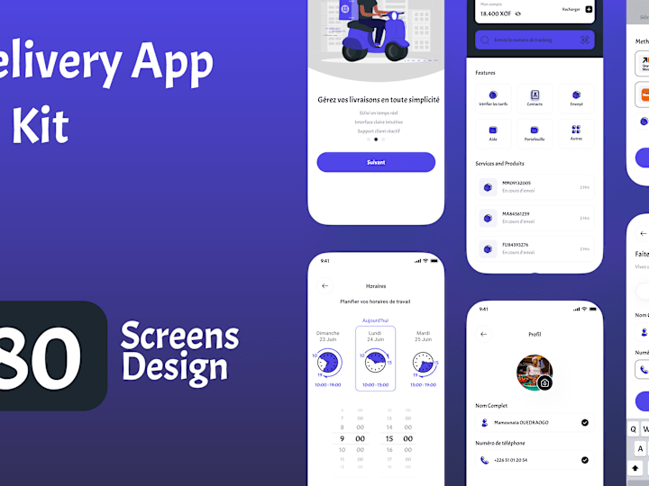 Cover image for Delivery App Ui Kit