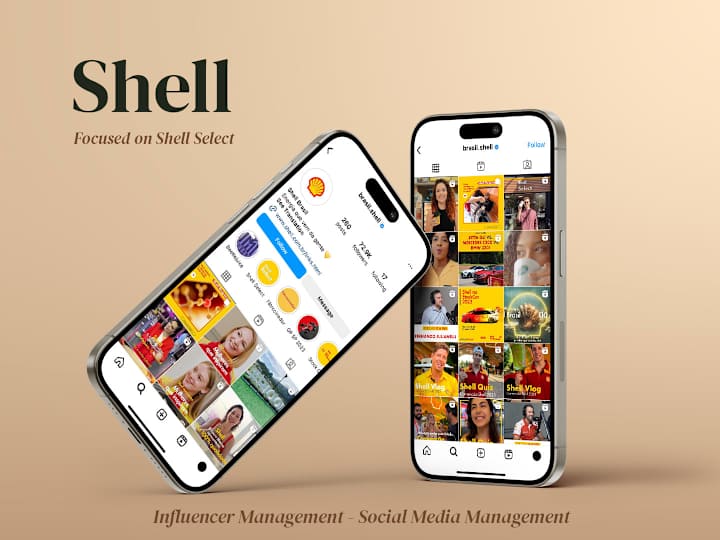 Cover image for Shell - Social Media Management and Influencer Marketing