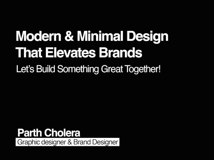 Cover image for Creative & Modern Graphic Design | Branding, Social Media & More