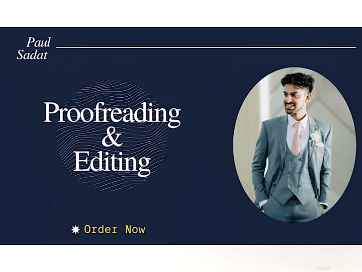 Cover image for Professional Proofreading & Editing