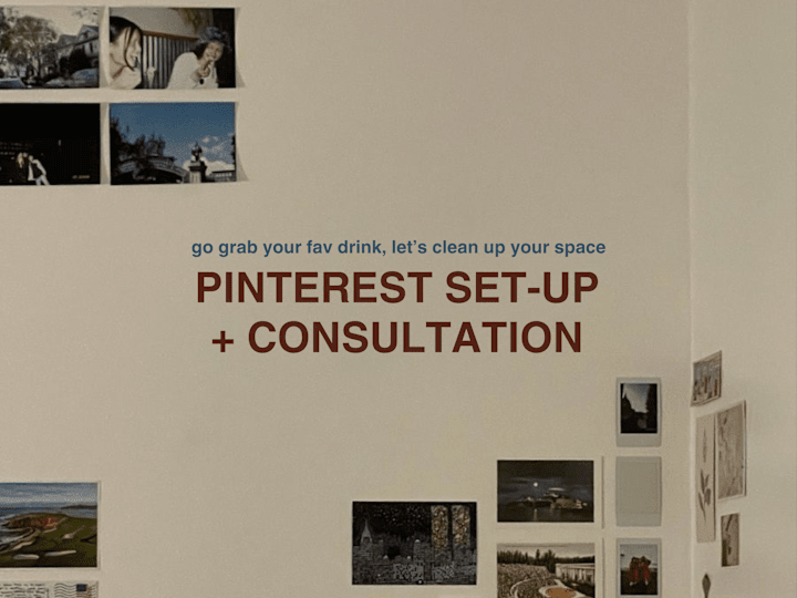 Cover image for pinterest set-up + consultation