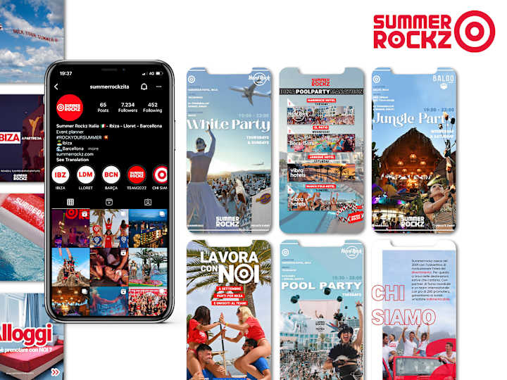 Cover image for Summerrockz: social media