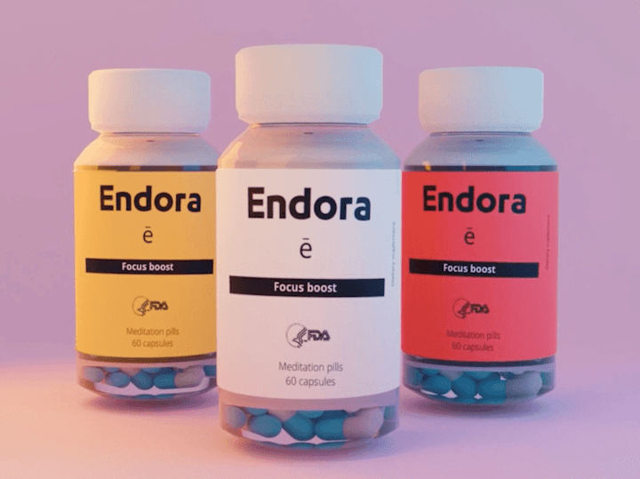 Cover image for Endora packaging design