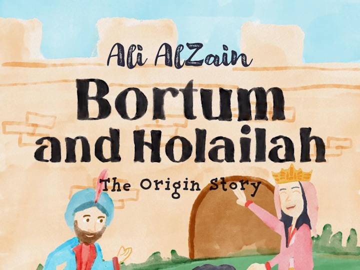 Cover image for Bortum & Hollailah, The lonely King and Queen Story