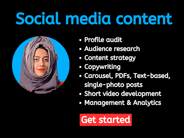 Cover image for Social Media Content Creation & Management