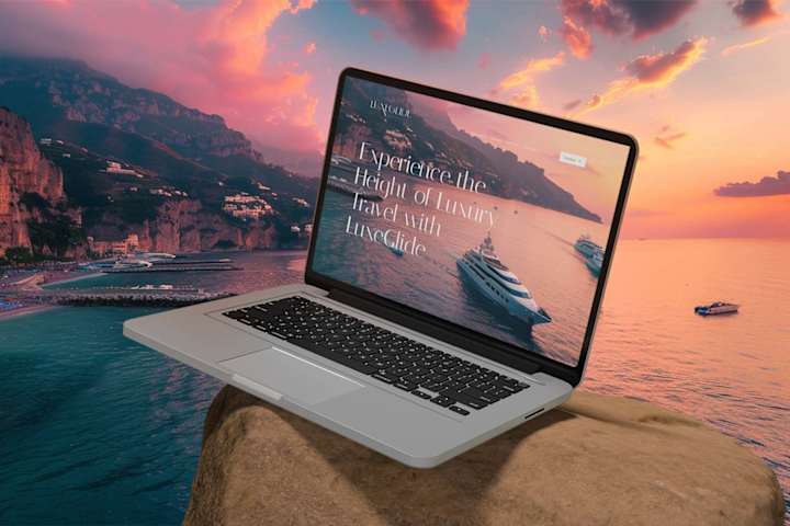 Cover image for LuxeGlide - Website Design