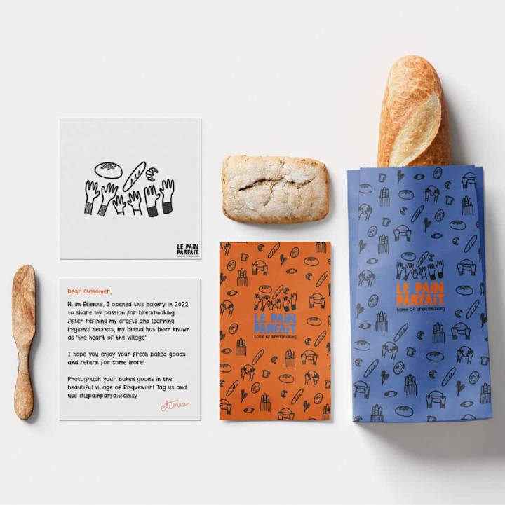 Cover image for Le Pain Parfait: Bread Bakery Brand Identity