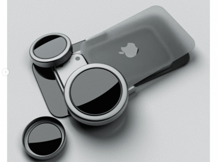 Cover image for Drop testing my concept phone I designed in 3D.