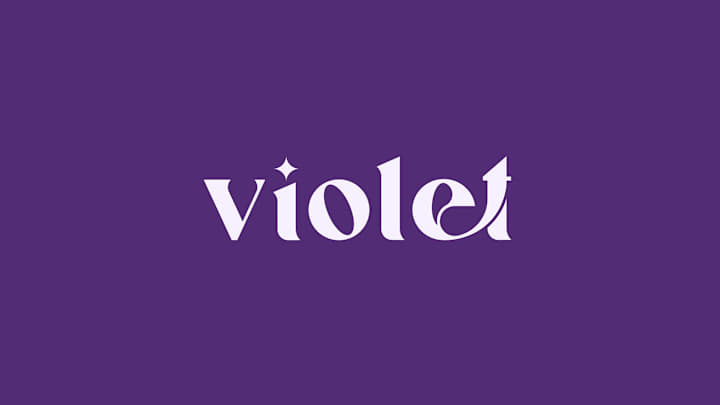 Cover image for violet logo & branding :: Behance