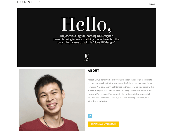 Cover image for Landing Page-Funnblr