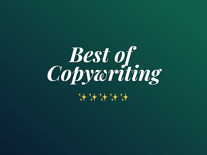 Cover image for Best of Copywriting