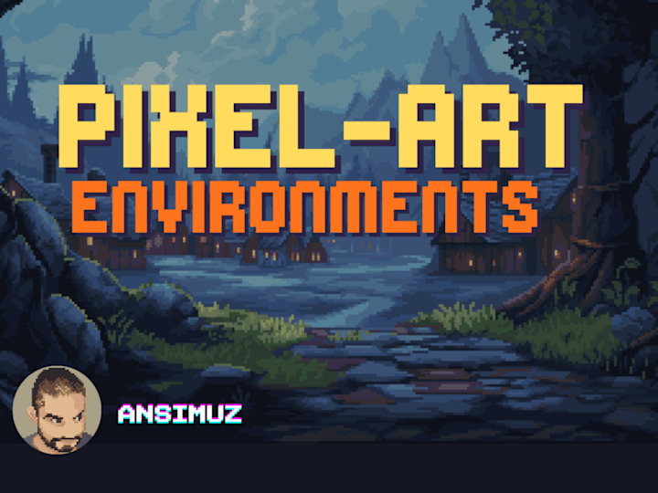 Cover image for Pixel-Art Backgrounds