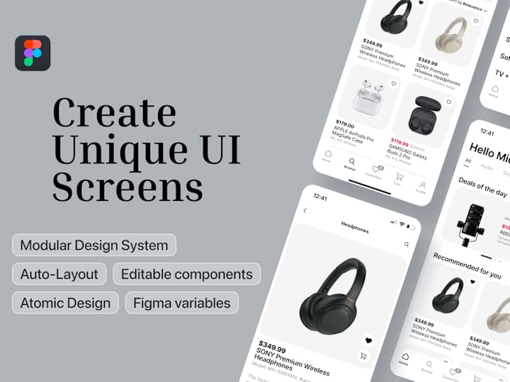 Cover image for Mobile App UX/UI Design