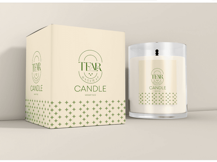 Cover image for Tear Candle Brand Identity 