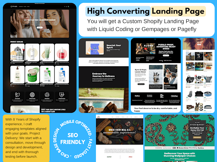 Cover image for Figma to High Converting Shopify Landing Page