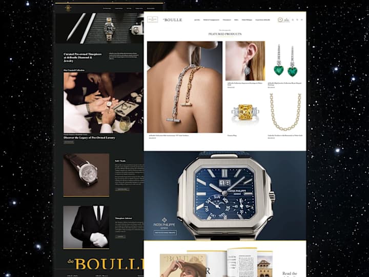 Cover image for deBoulle - Shopify Store Development