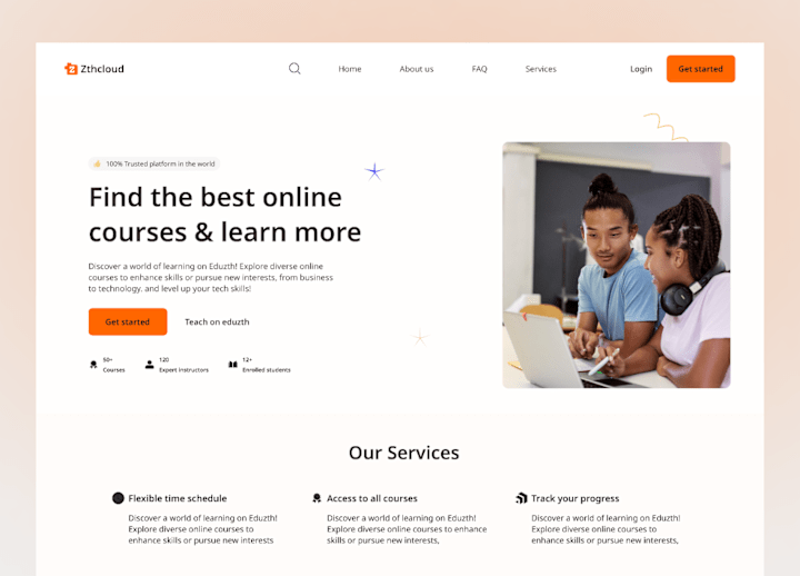 Cover image for ZTH Cloud website