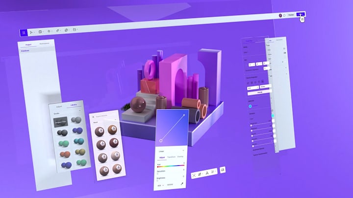 Cover image for Interactions Vectary | 3D Animation