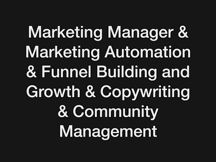 Cover image for Marketing Manager - MBP