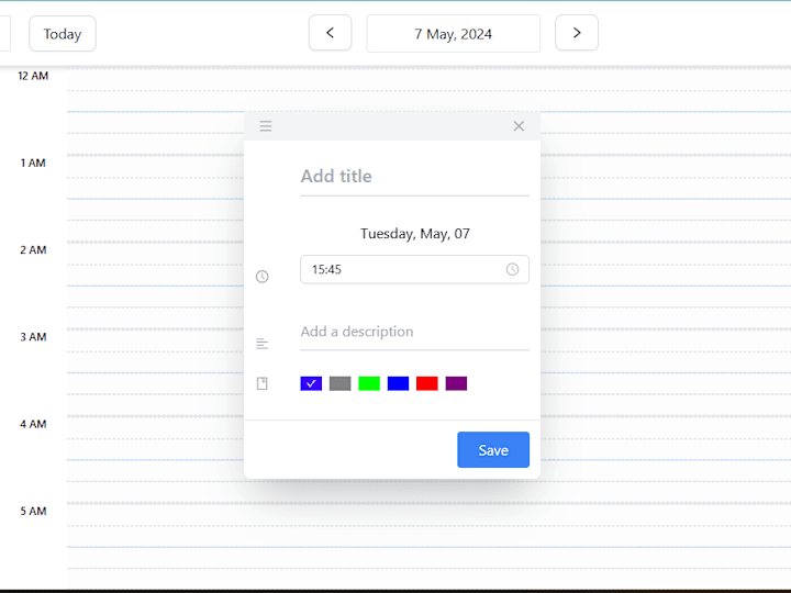 Cover image for Scheduling Calendar App