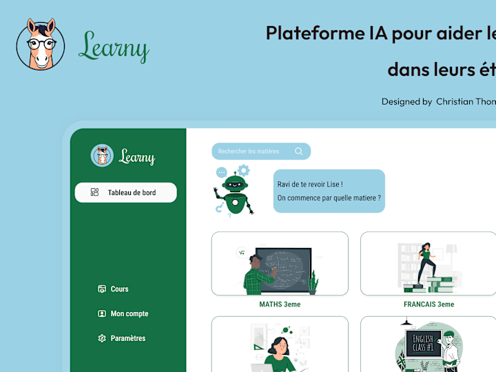 Cover image for Learny : Plateforme d'Assistance IA pour les Élèves du Burkina