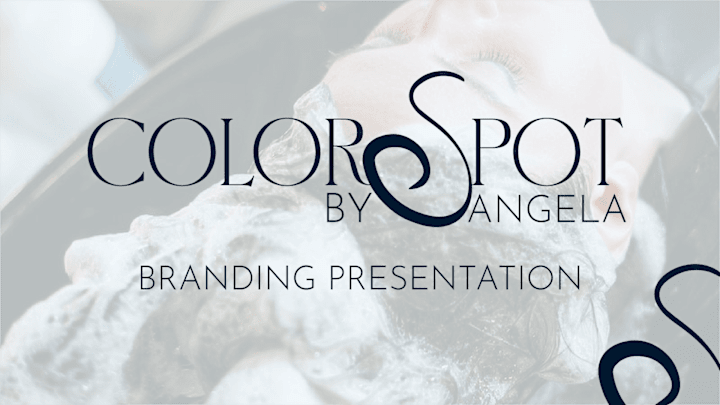 Cover image for Color Spot By Angela Hairstylist Logo & Branding