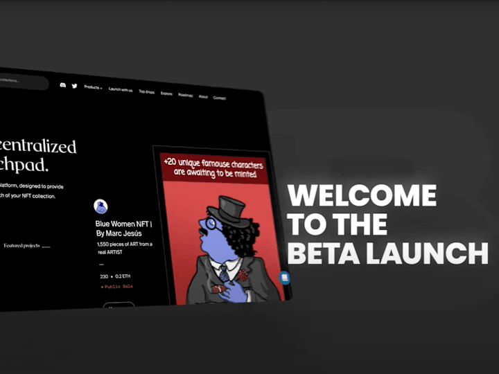 Cover image for Beta launch of the decentralized dropspace - YouTube