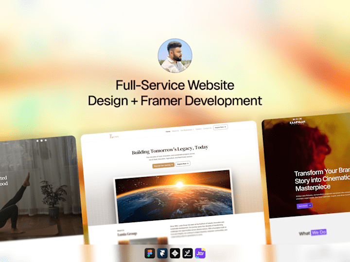 Cover image for Full-Service Website – Design + Framer Development