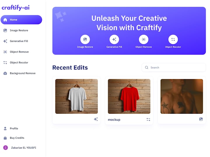 Cover image for Craftiy-AI: AI-powered platform