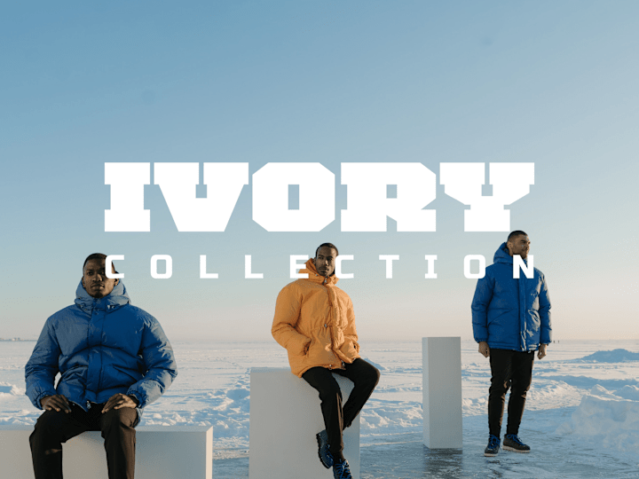 Cover image for IVORY COLLECTION Fashion Brand Identity