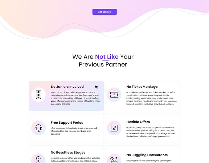 Cover image for Agency Website Design on Behance